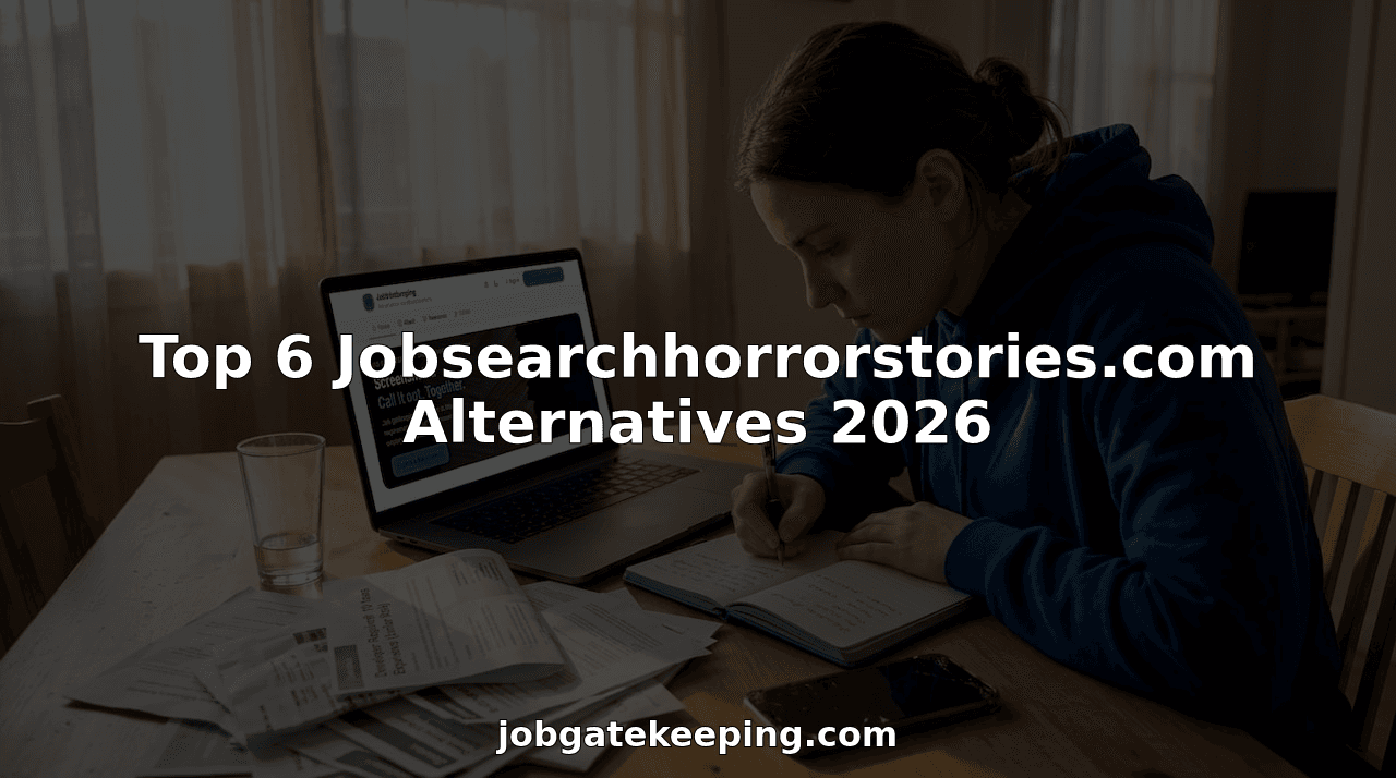 Top 6 Jobsearchhorrorstories.com Alternatives 2026